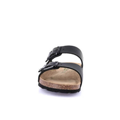 GRÜNLAND CIABATTA FIBBIE CB9952 NERO