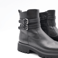 GUGLIELMO ROTTA STIVALETTO WALD NERO