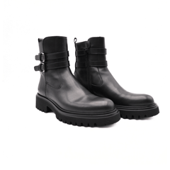 GUGLIELMO ROTTA STIVALETTO WALD NERO