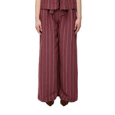 H2O ITALIA PANTALONE PISKY BORDEAUX GESSATO