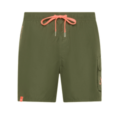 SUN68 COSTUME H35105 19 VERDE / ARANCIONE FLUO