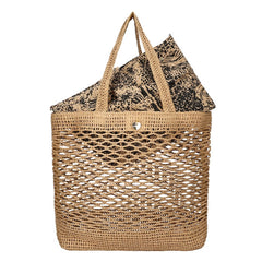 HAT YOU BORSA BP0362 RAFIA MARRONE