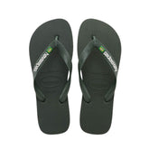 HAVAIANAS CIABATTE INFRADITO BRASIL LOGO 4110850 5983 VERDE MILITARE
