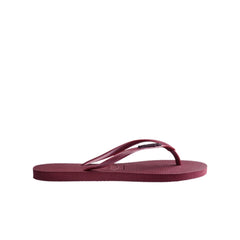 HAVAIANAS INFRADITO SLIM LOGO METALLIC 4119875 9339 BORDEAUX