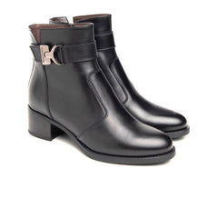 NERO GIARDINI STIVALETTO I4114270D 100 NERO