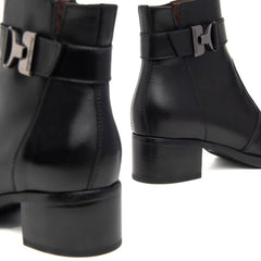 NERO GIARDINI STIVALETTO I4114270D 100 NERO