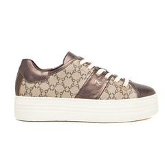 NERO GIARDINI SNEAKERS I411614D-300 LOGATO TESTA DI MORO