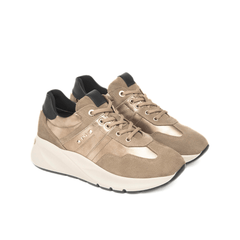 NERO GIARDINI SNEAKERS I514066D 501 LAMINATO BEIGE