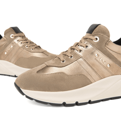 NERO GIARDINI SNEAKERS I514066D 501 LAMINATO BEIGE