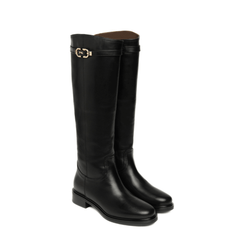 NERO GIARDINI STIVALE I514703D 100 PELLE NERO