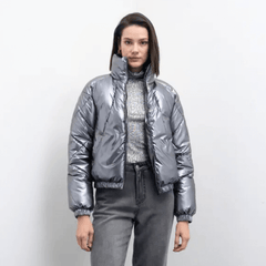 GOA GOA GIUBBOTTO IOANA GRIGIO