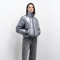 GOA GOA GIUBBOTTO IOANA GRIGIO