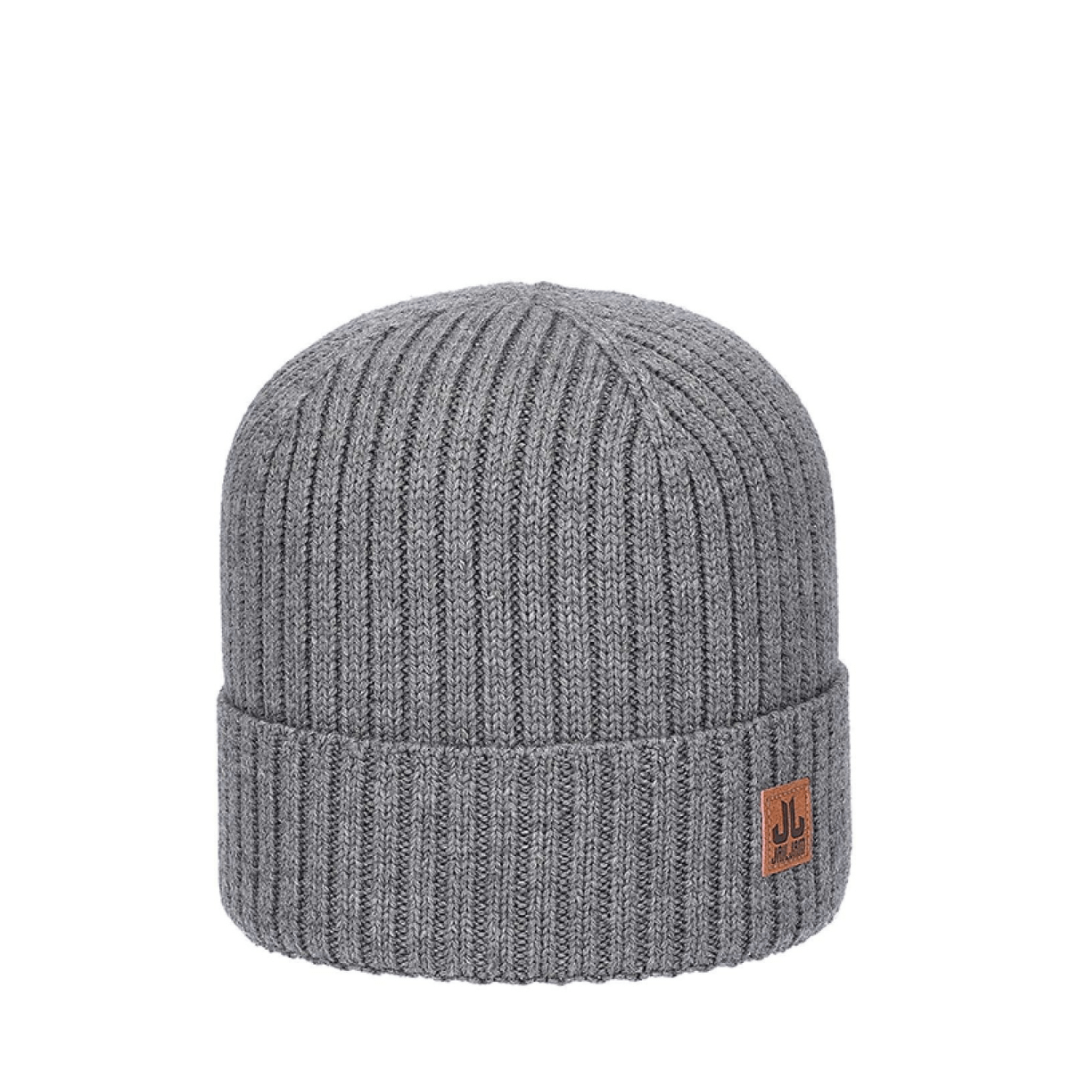 Cappello JAIL JAM JA4509 grigio in maglia a coste di lana