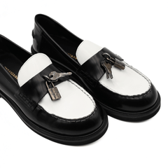 POESIE VENEZIANE JPG35 MOCASSINO LUCCHETTO NERO