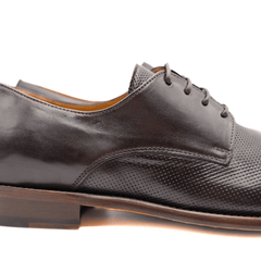 CALPIERRE STRINGATA K35 PUNZONATA MARRONE