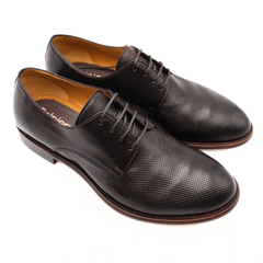 CALPIERRE STRINGATA K35 PUNZONATA MARRONE