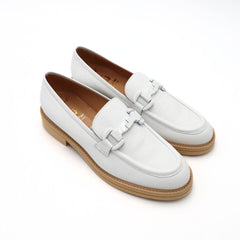 LUCA GROSSI MOCASSINO K462M VIKING BIANCO