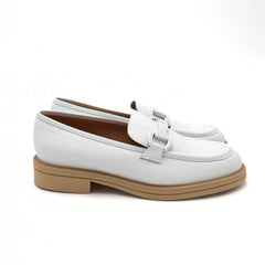 LUCA GROSSI MOCASSINO K462M VIKING BIANCO