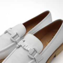 LUCA GROSSI MOCASSINO K462M VIKING BIANCO