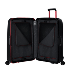 SAMSONITE TROLLEY MEDIO-GRANDE KM0 003 18 ESSENS NERO\ROSSO