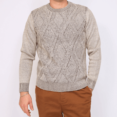 MARKUP MAGLIONE MK9900059 RICAMO BEIGE