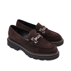 LUCA GROSSI MOCASSNO L413M MARRONE