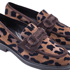 LUCA GROSSI MOCASSINO L592M ANIMALIER