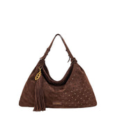 LA CARRIE BORSA A SPALLA 162P-TX-476SUE MARRONE