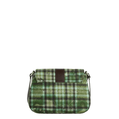 ALVIERO MARTINI 1^ CLASSE BORSA LD46 9894 0609 TARTAN VERDE