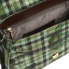 ALVIERO MARTINI 1^ CLASSE BORSA LD46 9894 0609 TARTAN VERDE