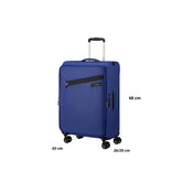 SAMSONITE TROLLEY MEDIO KL7-004-11 LITEBEAM NAUTICAL BLUE