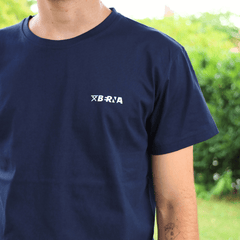 BERNA T-SHIRT M2510723 LOGO BLU