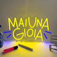 INSULTI LUMINOSI "MAI UNA GIOIA"