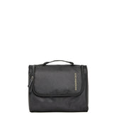 Beauty case Mandarina Duck LOGODUCK+ colore grigio in robusto materiale