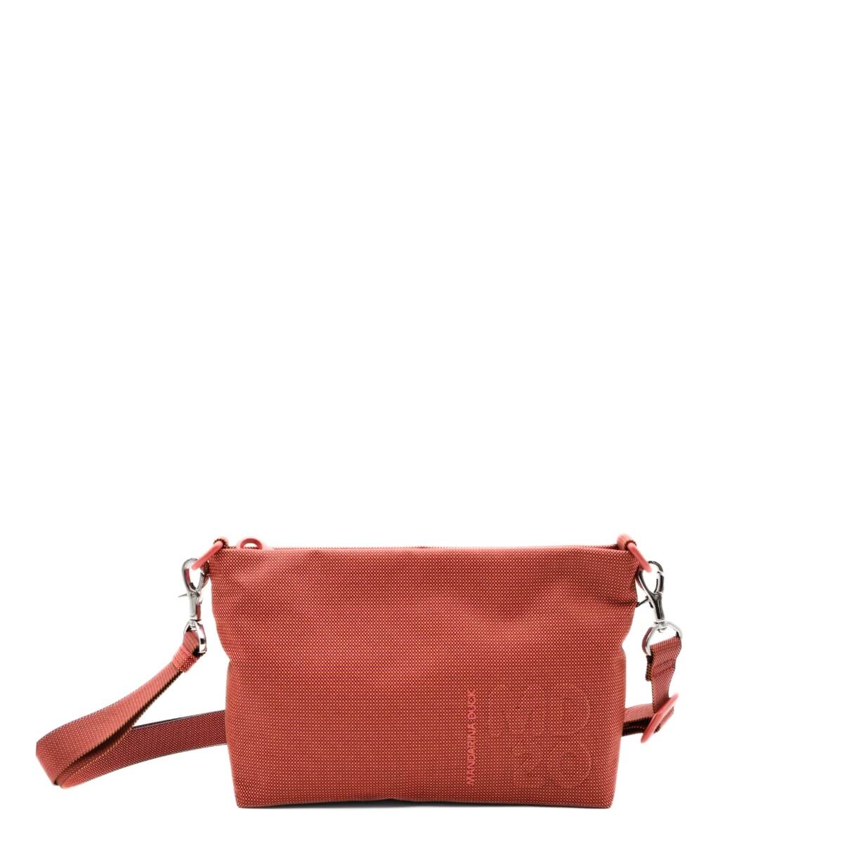 Pochette Mandarina Duck MD20 P10QMT24 colore mattone vista frontale