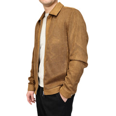 MARKUP GIACCA MK1940013 SUEDE TABACCO