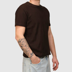 MARKUP T-SHIRT MK1910061 MARRONE