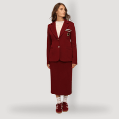 MARYLEY GIACCA 24IB121-504 BORDEAUX