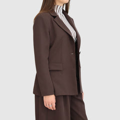 MARYLEY GIACCA 103 MARRONE
