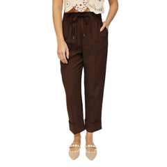 MARYLEY PANTALONE 597 MARRONE