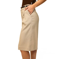 MARYLEY PANTALONE BERMUDA 504 BEIGE