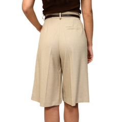 MARYLEY PANTALONE BERMUDA 504 BEIGE