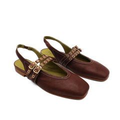 MAT20 BALLERINA 9233 MARRONE