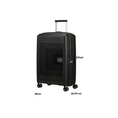 AMERICAN TOURISTER TROLLEY MEDIO MD8-002-09 AEROSTEP NERO