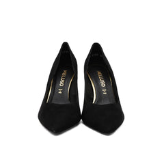 MELLUSO DÈCOLLÈTE CAMOSCIO D5198 NERO