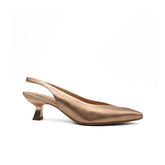 MELLUSO SLINGBACK D202 LAMINATO NUDE