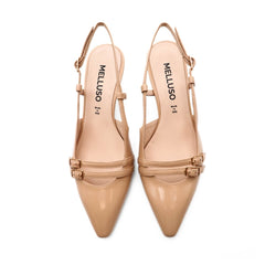 MELLUSO SLINGBACK E1952 FIBBIE NUDE