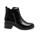 MELLUSO STIVALETTO K91851 BORCHIE NERO