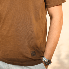 MARKUP T-SHIRT MK11011 TABACCO