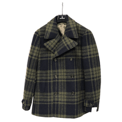 MARKUP CAPPOTTO MK9940615 QUADRI VERDE/NERO